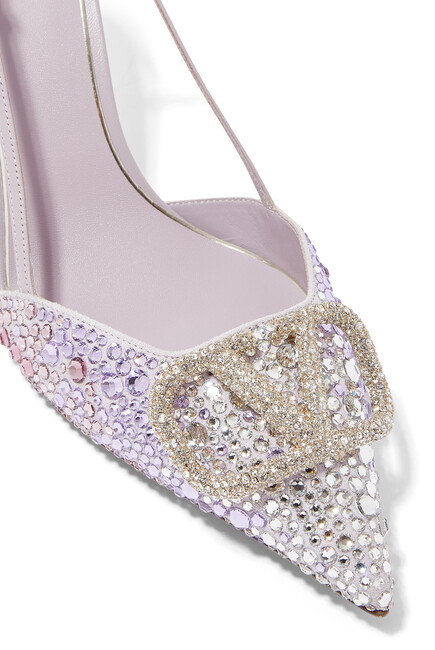  Middle East Exclusive VSling 80 Crystal Pumps
